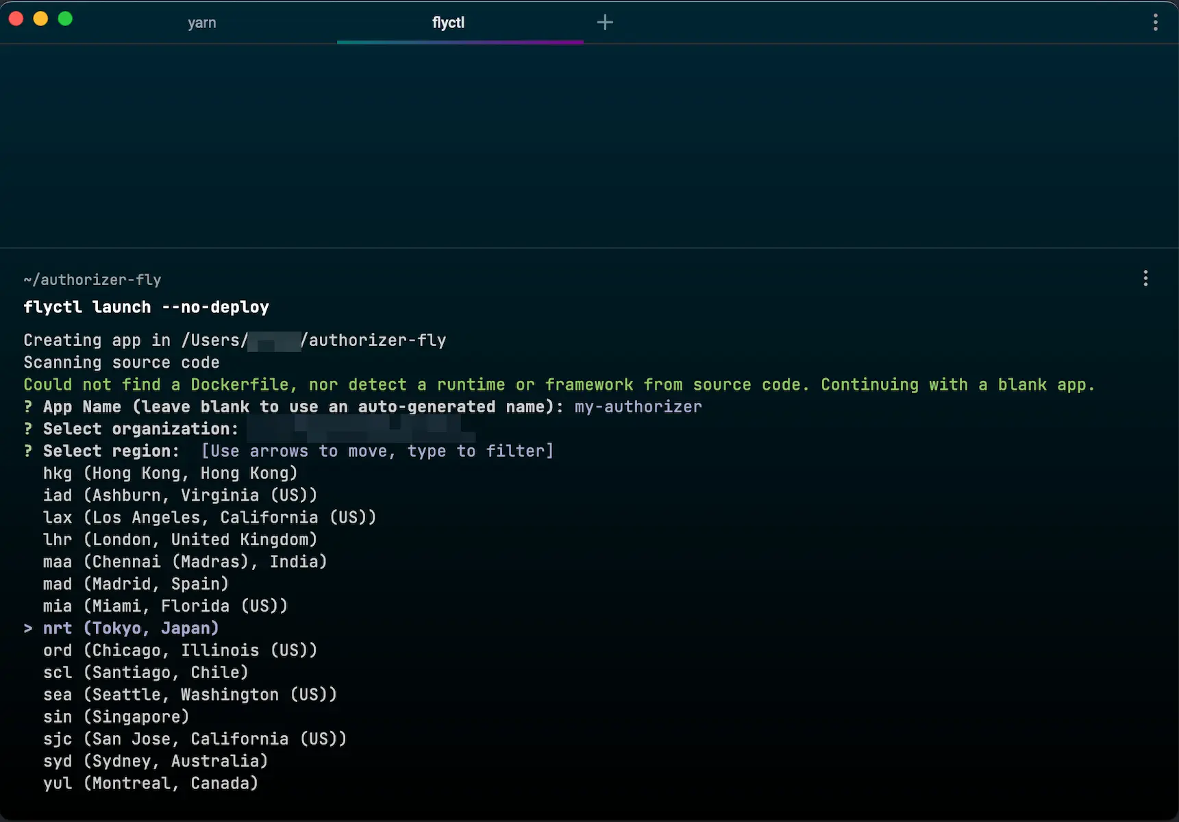 Authorizer at Fly.io